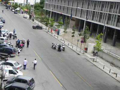 Θεσσαλονίκη: Διαμαρτυρία εργαζομένων της Βιομηχανικής Μεταλλευτικής