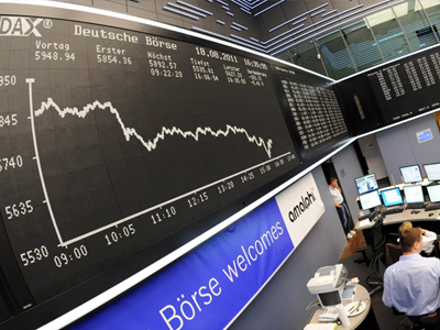 Πτώση στις ευρωαγορές