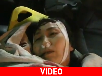 Σοκαριστικά πλάνα της νεκρής δημοσιογράφου στο Χαλέπι