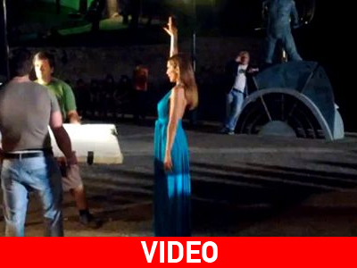 Video από τα γυρίσματα του νέου της clip