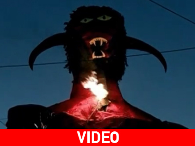 Έκαψαν τον διάβολο στη Γουατεμάλα