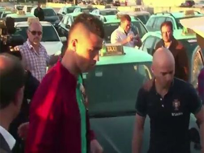 Γύρισε σπίτι με ταξί ο Ρονάλντο