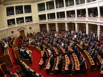 Και ο Καραμανλής στον αγιασμό