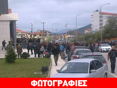 Μπλόκο στα δικαστήρια Πολυγύρου