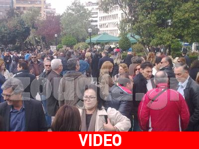 Ολοκληρώθηκε η διαμαρτυρία των δημάρχων στην Κλαυθμώνος