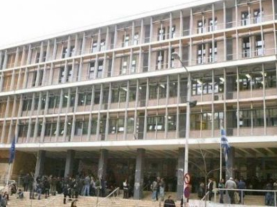 Διαμαρτυρία συμβασιούχων στον Δ. Θεσσαλονίκης