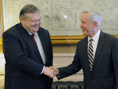 Συνάντηση Βενιζέλου – Πιρς