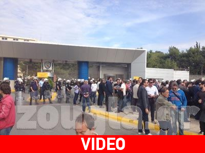 Στο Υπ. Εθνικής Άμυνας οι εργαζόμενοι των ναυπηγείων Σκαραμαγκά