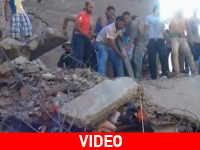 Εγκλωβισμένοι στα συντρίμμια