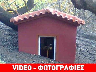 Εικόνες καταστροφής στη Λέσβο