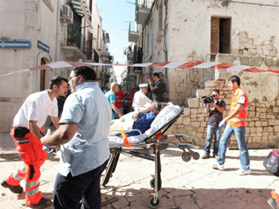 Ξεκληρίστηκε οικογένεια από την έκρηξη στην Ιταλία