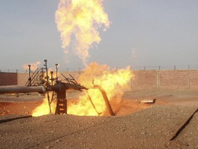 Έκρηξη σε αγωγό πετρελαίου στην Χομς