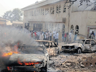 Μπαράζ εκρήξεων και πυροβολισμών στη Νιγηρία