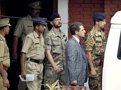 Ιταλική διαμαρτυρία για τους ναύτες στον Ινδό πρέσβη