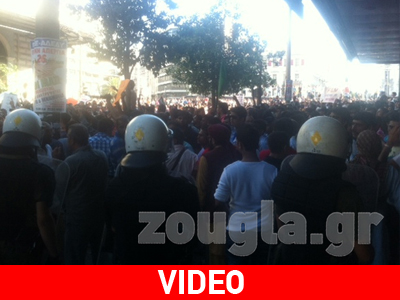 To Reuters για τα χθεσινά επεισόδια στο κέντρο της Αθήνας