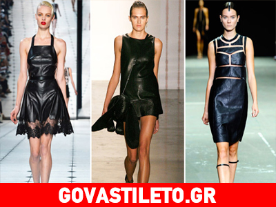 «Woman in leather»