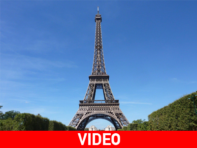 Μεθυσμένος προσπαθεί να σκαρφαλώσει στον Πύργο του Άιφελ!