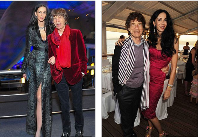 Σκοτ και Τζάγκερ σε παλαιότερες κοινές εμφανίσεις τους