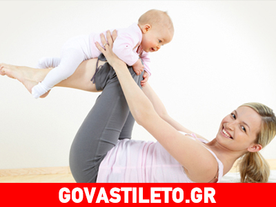 Baby yoga: Γυμνάσου με το μωρό σου!