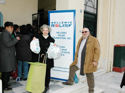 Διανομή τροφίμων σε ευπαθείς ομάδες