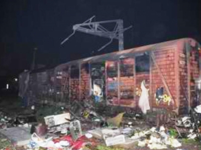 Πυρκαγιά σε βαγόνι του Ο.Σ.Ε. στην Αλεξανδρούπολη