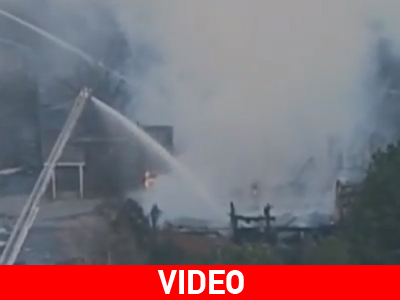 Μεγάλη φωτιά δίπλα στο αεροδρόμιο της Ατλάντα Μεγάλη φωτιά δίπλα στο αεροδρόμιο της Ατλάντα