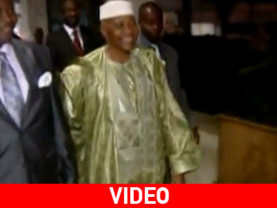 Η άφιξη του πρώην προέδρου του Μάλι στη Σενεγάλη