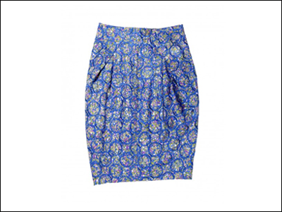 Φούστα σε σχήμα τουλίπας