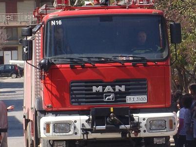 Κάηκε σχολικό κτήριο στη Λάρισα Κάηκε σχολικό κτήριο στη Λάρισα