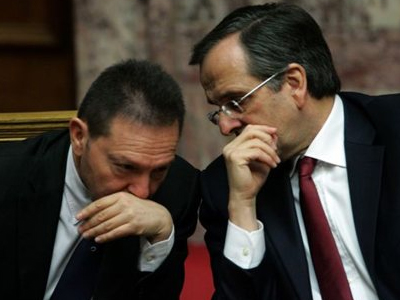 Συνάντηση Σαμαρά-Στουρνάρα για το Eurogroup