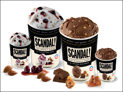 Νέα παγωτά Scandal από την ΕΒΓΑ