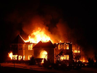 Κάηκε ακατοίκητη μονοκατοικία στη Δράμα