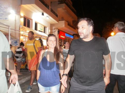 Βραδινός περίπατος στη Νάξο