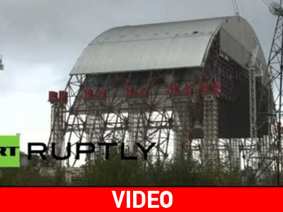 Κατασκευάζεται η νέα σαρκοφάγος στο Τσερνόμπιλ Κατασκευάζεται η νέα σαρκοφάγος στο Τσερνόμπιλ