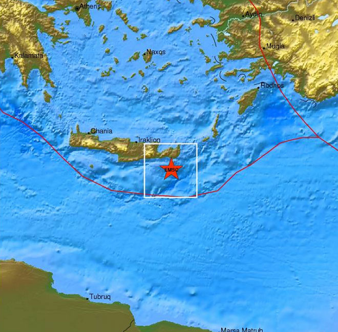 Το επίκεντρο της δόνησης