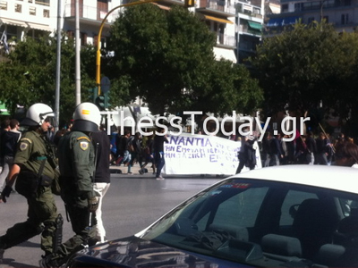 Αντιφασιστικό συλλαλητήριο στη Θεσσαλονίκη