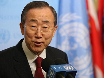 Εύσημα από τον Μπαν Κι-μουν για το «βαρύ φορτίο»