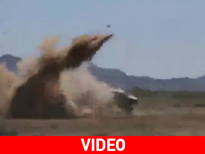 Συντριβή ελικοπτέρου on camera