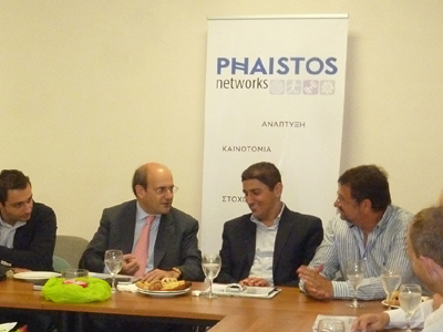 Τη Phaistos Networks επισκέφθηκε ο Κ. Χατζηδάκης
