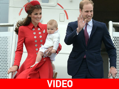 Δείτε την άφιξη της πριγκιπικής οικογένειας στη Ν. Ζηλανδία Δείτε την άφιξη της πριγκιπικής οικογένειας στη Ν. Ζηλανδία