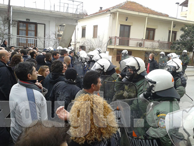 Ανακοίνωση της αστυνομίας για τα επεισόδια στην Ιερισσό