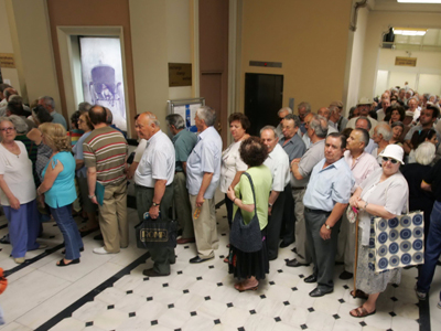 Ουρές συνταξιούχων στο ΙΚΑ