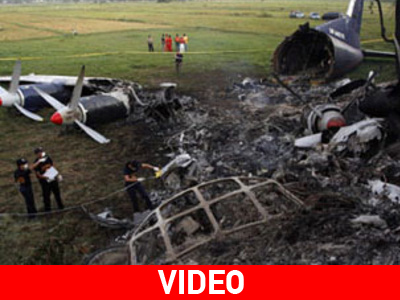 Συντριβή αεροπλάνου στην Ινδονησία – Τέσσερις νεκροί