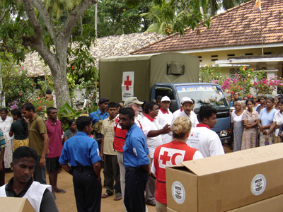 Στη Χάμα μέλη του Ερυθρού Σταυρού