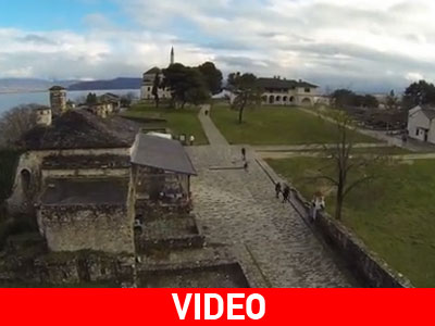 To κάστρο των Ιωαννίνων από ψηλά…