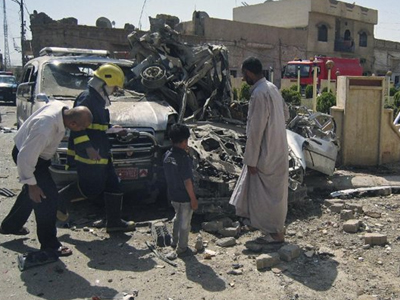 Ιράκ: Βομβιστική επίθεση σε πετρελαϊκή εταιρεία Ιράκ: Βομβιστική επίθεση σε πετρελαϊκή εταιρεία