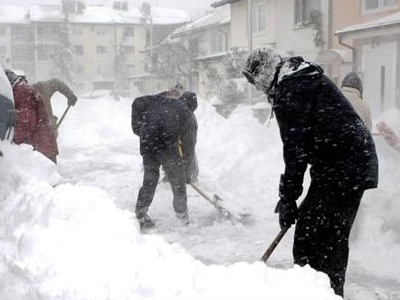 Ισχυρές χιονοπτώσεις σε Κροατία και Σλοβενία