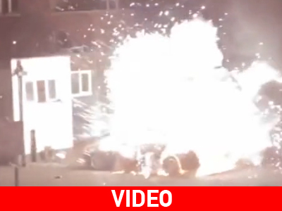 Έκρηξη Ι.Χ. on camera