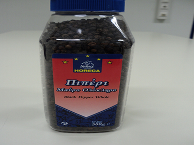 Ανάκληση μαύρου πιπεριού από τον ΕΦΕΤ