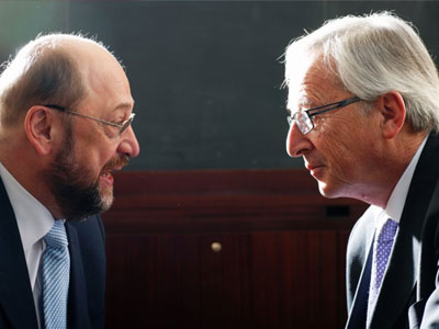 Κοινό μέτωπο Σουλτς-Γιούνκερ κατά των Ευρωπαίων ακροδεξιών